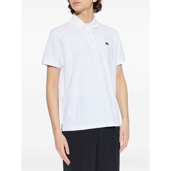 Etro White Polo Shirts Men